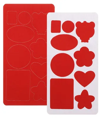 Reparaturflicken selbstklebend, 10x20 cm, wasserdicht, 18 Stück, rot