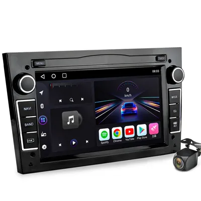 Produktbild von Carplay Android Radio 2+64GB Do Opel Corsa C D Vectra C Astra H Antara Zafira B Combo C Navi Bluetooth DAB+ RDS