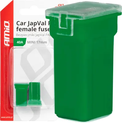 Zdjęcie produktu dla JAPVAL PAL 40A bezpieczniki samochodowe żeńskie 2 szt. AMIO-03445