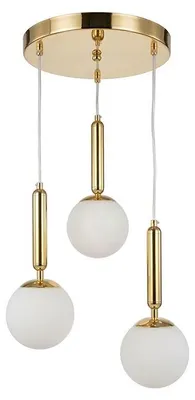 Image de Lampe Suspendue Rea G179-3Cp Doré