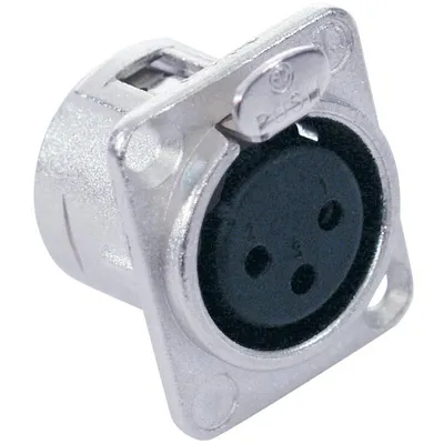 Produktbild von NEUTRIK XLR Einbaubuchse 3pol NC3FDL-1 (30200580)