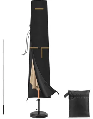 Obrázek produktu pro Ochranný obal na slunečníky, rozměry 275x45/60 cm, odolný vůči povětrnostním vlivům, vodotěsný, UV odolný, materiál: Oxford sPolyuretanúpravou