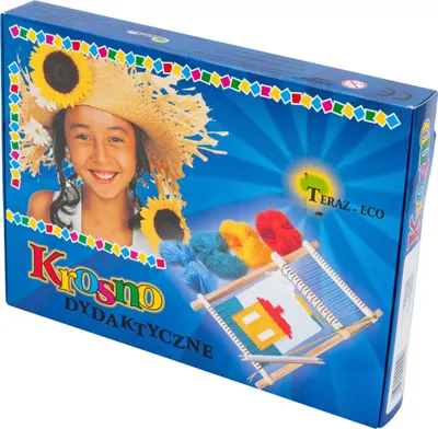 Immagine prodotto di Telaio da tessitura per bambini - in legno con filati