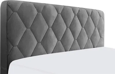 Image de Housse de tête de lit - coton brodé épais - design anti-poussière et protecteur