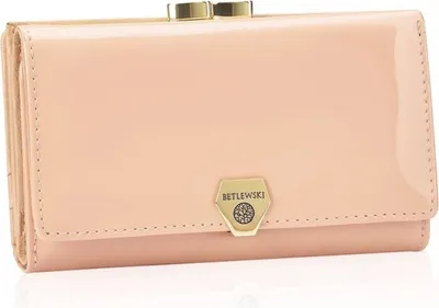 Produktbild von Brieftaschen Betlewski BPDVS108PUDROWY77124