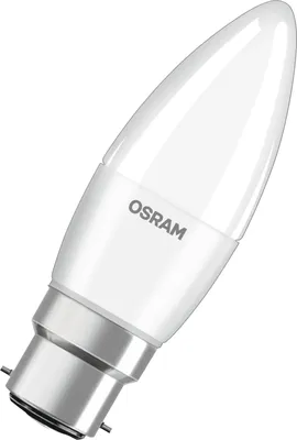 Obrázek produktu pro OSRAM LED BASE CLASSIC B ve tvaru B, LED žárovka, matná, 4,9 W, 470 lm, 2700 K, CRI 80