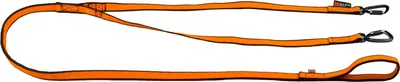 Produktbild von Non-stop dogwear Hundeleine Bungee Leash double orange/schwarz