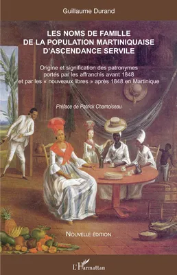 Produktbild von Les noms de famille de la population martiniquaise d'ascendance servile