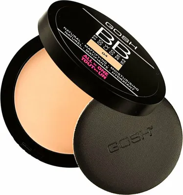 Produktbild von GOSH BB Powder, Universal, Alle Hauttöne, Beige, Topf, Gepresstes Puder, Matte