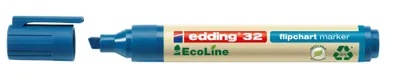 Obrázek produktu pro Edding 32-003 32 Flipchartový popisovač EcoLine - plnitelný, 1 - 5 mm, modrý