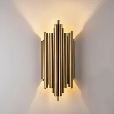 Immagine prodotto di Opviq, Reis - 13341, applique, oro, metallo, 22 x 11 x 50 cm
