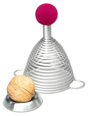 Produktbild von Take2 Naomi Color Nussknacker, Nussöffner, Nuss Knacker, Walnussknacker, Federknacker, Silikonkugel Pink, 20153