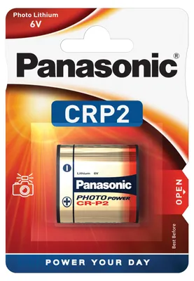 Image de Panasonic CR-P2 6V 1400mAh pile au lithium