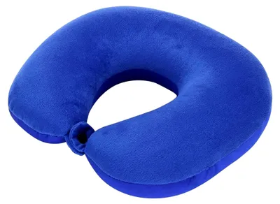 Produktbild von Bequemes Nackenkissen für Reisen, U-förmiges Nackenhörnchen aus Memory Foam, leicht tragbar für Flugzeug, Auto, Zuhause und Büro