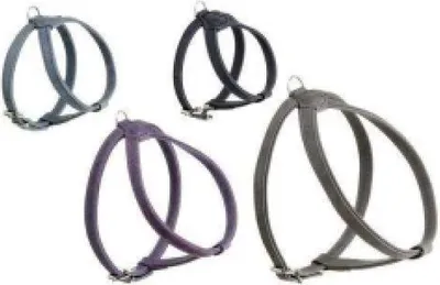 Produktbild von Karlie Buffalo Denim Geschirr - Grau - 10 mm / 20-27 cm