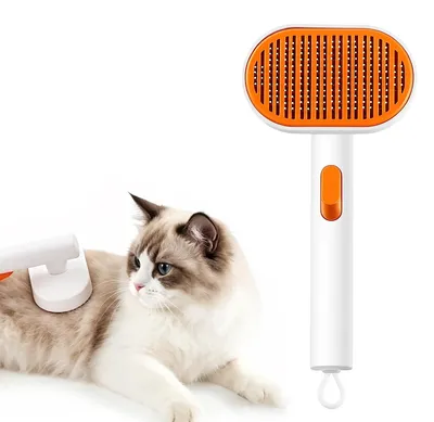 Immagine prodotto di Spazzola per gatti a pelo lungo e corto con funzione massaggiante
