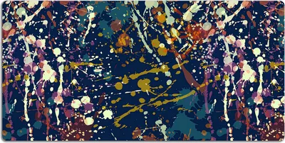 Produktbild von Schreibtischmatte Tischunterlage 120x60 cm Mauspad - Aquarellspots.