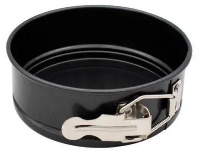 Immagine prodotto di Stampo per torte a cerniera, 12 cm, Acciaio al carbonio, rivestimento antiaderente