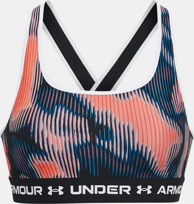 Image de Under Armour T-shirt Ua Crossback Mid Print, 1361042963, Pointure: 163