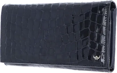 Produktbild von Golden Head Leder Geldbörse Cayenne RFID Protect Ladies Purse Wallet Nightblue dunkelblau