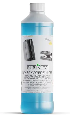 Produktbild von PURIVITA® Scherkopfreiniger Nachfüllflüssigkeit für Rasierer 500 ml