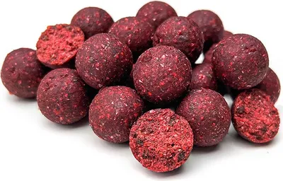 Produktbild von Bloodworm Halibut Boilies 2,5KG | Karpfen futter