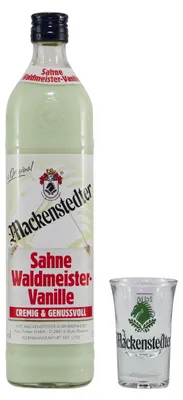 Produktbild von Mackenstedter Waldmeister-Vanille mit 6x Shotgläsern