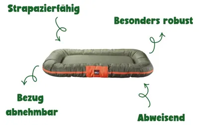 Image de Coussin pour chiens Dogs Creek Mountaineer Dog Green