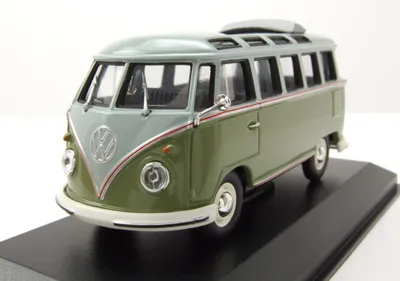 Produktbild von Maxichamps 940052300 VW T1 Samba Bus 1961 grün grau 1:43
