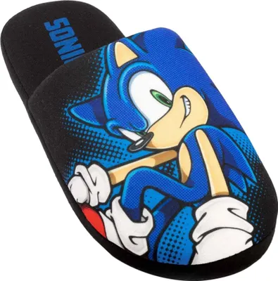 Produktbild von Sonic The Hedgehog - pánské pantofle NS6568 (45,5 EU - 47 EU) (Black)
