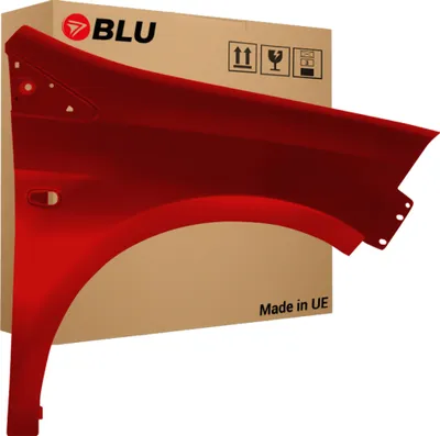 Image de BLU Aile Compatible avec Fiat Bravo 106B Droite Rot RotMaranello | 2007-2014 | Avant | Peint| Prêt à Monter | Acier