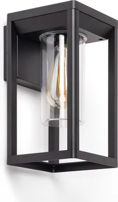 Produktbild von Wandleuchte Außen Aluminium Ankari Schwarz