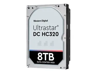 Obrázok produktu pre Western Digital Ultrastar DC HC320, 8 TB, 7200 ot/min, 256 MB, 3.5", Serial ATA III