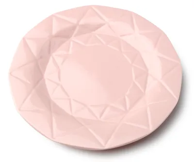Produktbild von Mondex | Essteller - Flacher Teller - Adel - 24 cm - Rosa - Hochwertige Keramik - Elegantes Design
