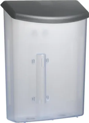 Produktbild von DIN A4 Prospektbox im Hochformat, wetterfest, für Außen, mit Deckel / Prospekthalter / Flyerhalter / Outdoor / Stummer Verkäufer