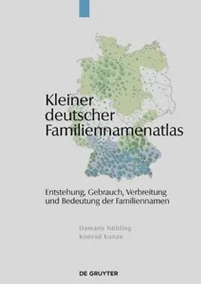 Obrázek produktu pro Kleiner deutscher Familiennamenatlas