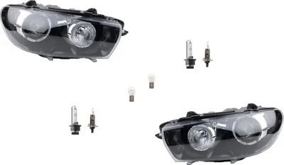 Obrázok produktu pre Johns, svetlomety halogénové HSW vhodné pre VW Scirocco 137 08-14 sada žiaroviek L R 1K8941753B 1K8941754B