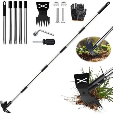 Produktbild von Unyqoos Innovative Onkruidsteker mit 180 cm langem Griff für einfaches Gartenpflege und Unkrautentfernung