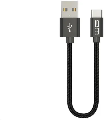 Obrázek produktu pro WG - Datový kabel Type-C na USB-A, 20 cm, černá