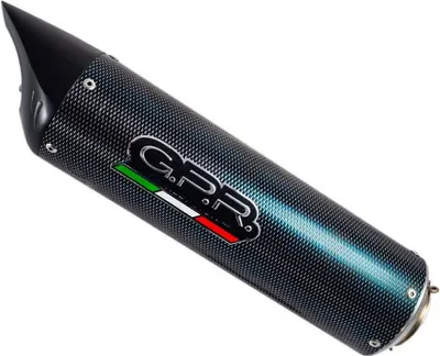 Produktbild von GPR Tiburon Poppy Slip-On Auspuff für Triumph Daytona 675 2009-2012