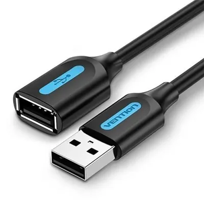 Immagine prodotto di Cavo di prolunga USB 2.0 maschio-femmina Vention CBIBD 0,5 m nero
