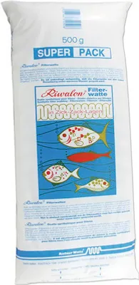 Produktbild von Filterwatte fein 500 g, weiß