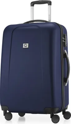 Produktbild von HAUPTSTADTKOFFER - Wedding - Hartschalen-Koffer Trolley Rollkoffer Check-In Gepäck Gurtmaß max. 158 cm Reisekoffer TSA, 65 cm, 67 Liter,Dunkelblau