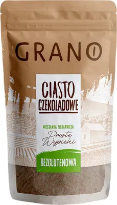 Produktbild von GLUTENFREIE BACKMISCHUNG FÜR SCHOKOLADENKUCHEN 400 g – GRANO