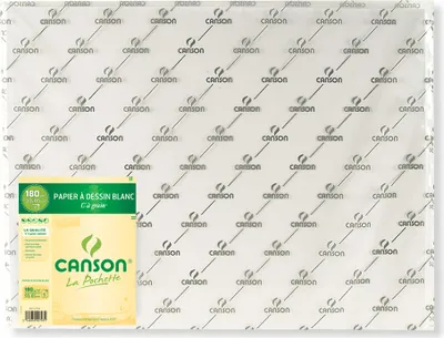 Produktbild von CANSON Zeichenpapier "C" à Grain, 180 g/qm, 210 x 297 mm