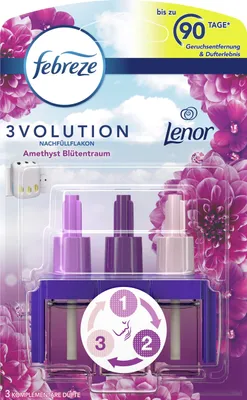 Produktbild von Febreze 3Volution Nachfüllflakon Lenor Amethyst 20ml - Raumduft (1er Pack)
