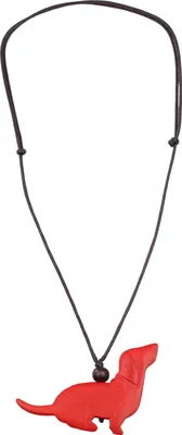 Produktbild von Lange Kette Butuan mit Hundeanhänger von collezione alessandro