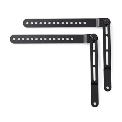 Image de Support pour barre de son | Compatible avec : Universel | Connecté à la TV | 10kg | Rotatif | Acier | Noir.