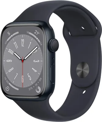 Image de Apple Watch Series 8 OLED 41 mm noir GPS