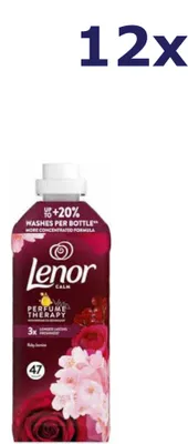 Produktbild von 12x Lenor Wasverzachter - 47sc987ml - ruby jasmine - calm